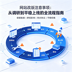 召陵建站-网站改版注意事项：从调研到平稳上线的全流程指南