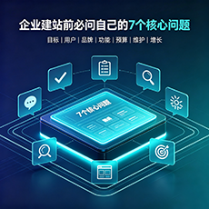 漯河建站-企业建站前必问的7个核心问题 - 网站建设规划指南