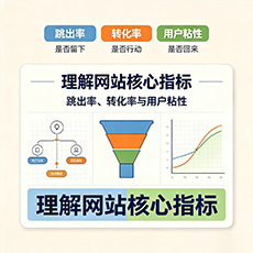 漯河建站-理解网站核心指标：跳出率、转化率与用户粘性