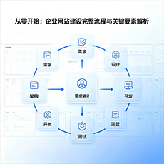 漯河建站-从零开始：企业网站建设完整流程与关键要素解析