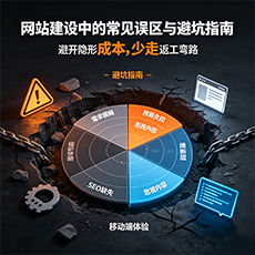 漯河建站-网站建设中的常见误区与避坑指南