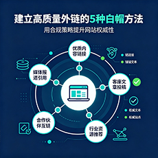 漯河建站-建立高质量外链的5种白帽方法